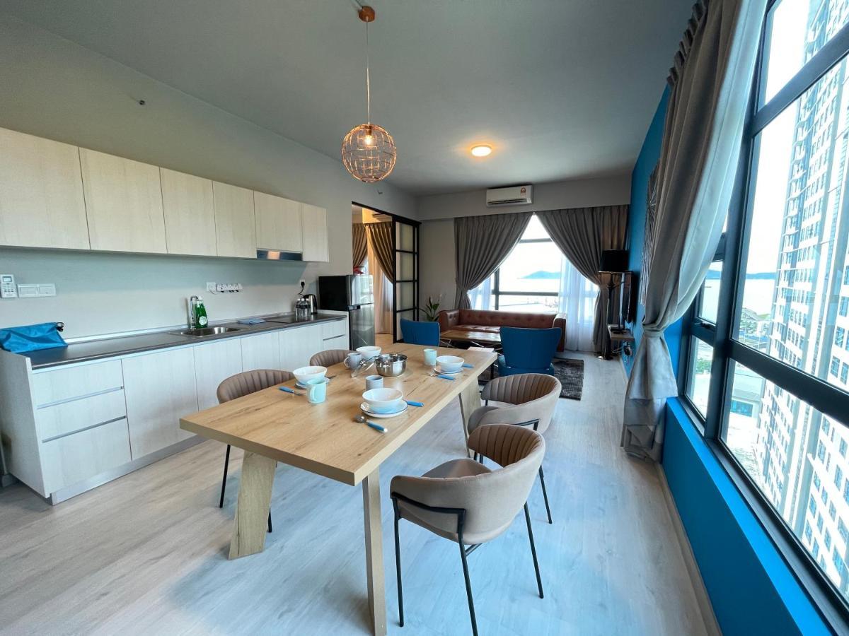 Seaview Luxury Condo Homestay 2Bed 2Bath Jesselton Quay By R2 Residence Kota Kinabalu Esterno foto