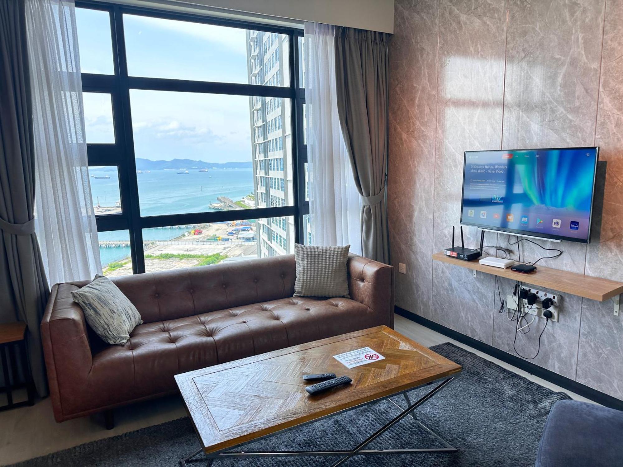 Seaview Luxury Condo Homestay 2Bed 2Bath Jesselton Quay By R2 Residence Kota Kinabalu Esterno foto