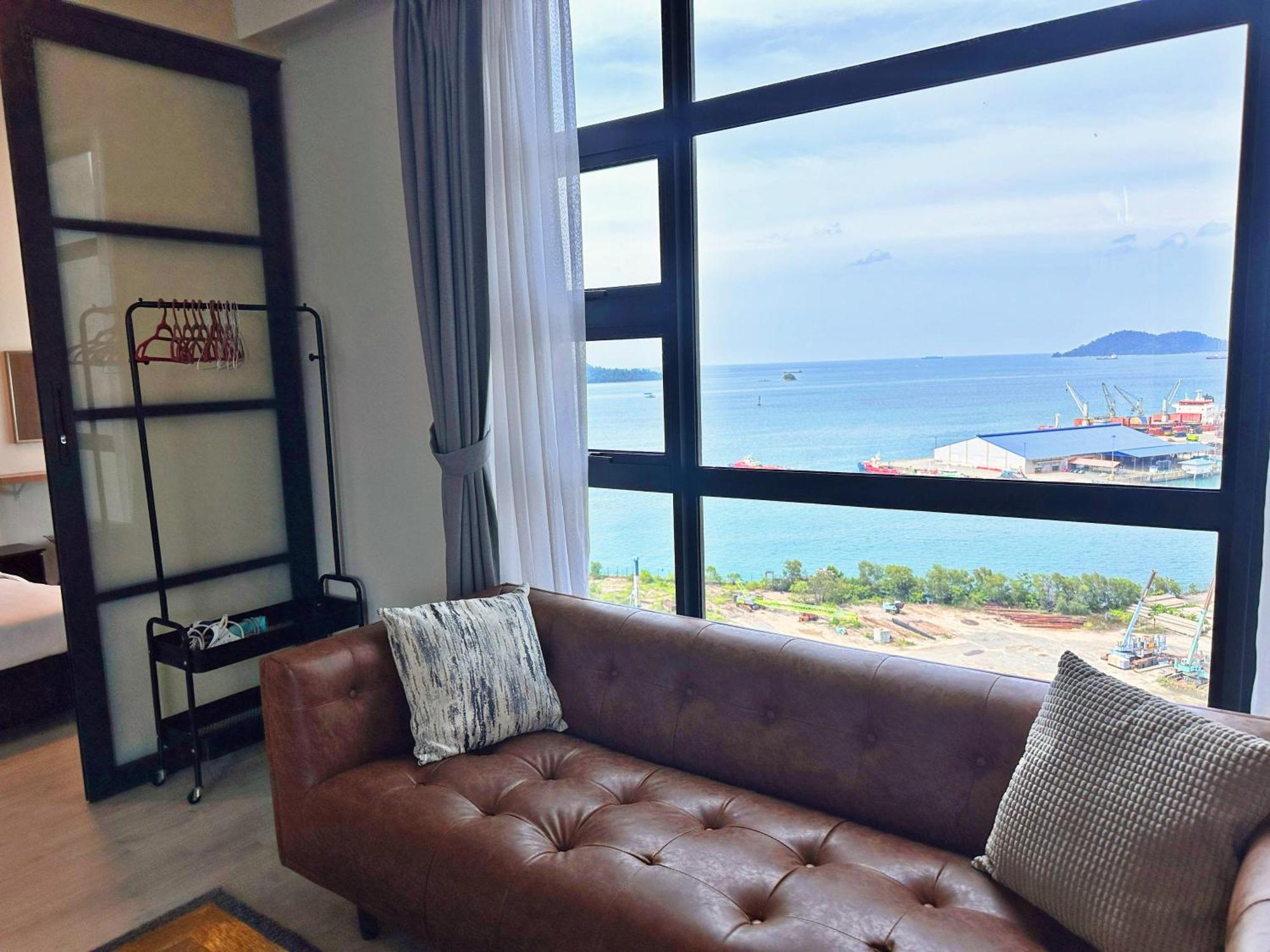 Seaview Luxury Condo Homestay 2Bed 2Bath Jesselton Quay By R2 Residence Kota Kinabalu Esterno foto
