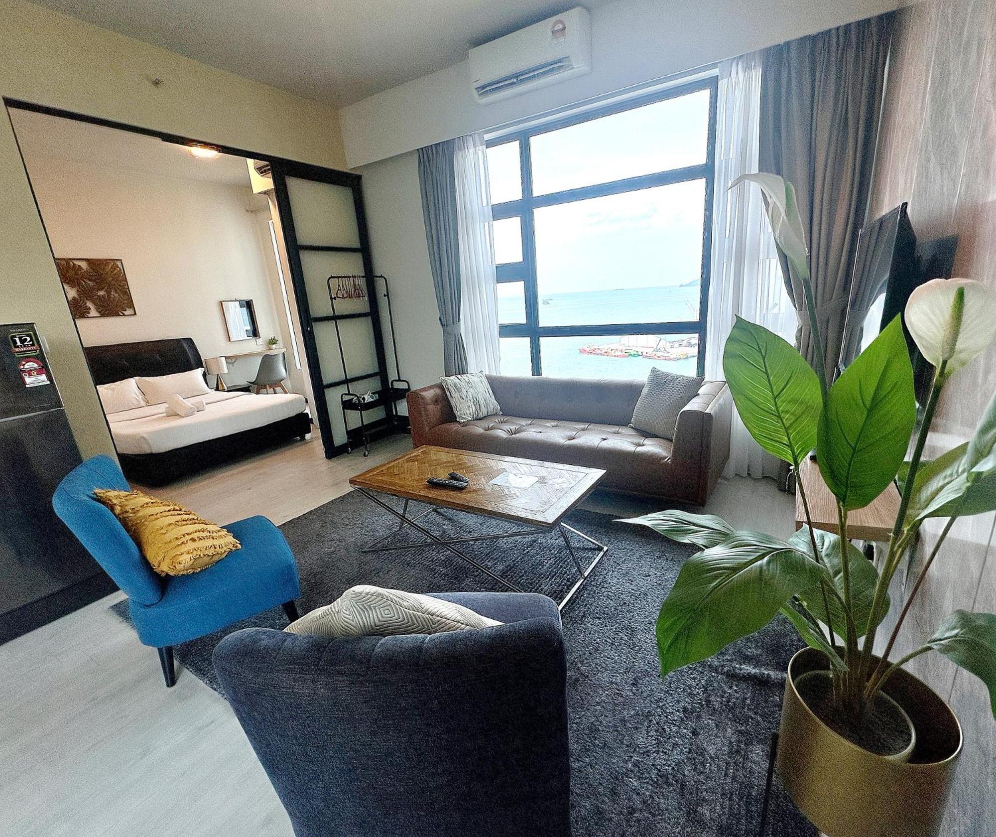 Seaview Luxury Condo Homestay 2Bed 2Bath Jesselton Quay By R2 Residence Kota Kinabalu Esterno foto
