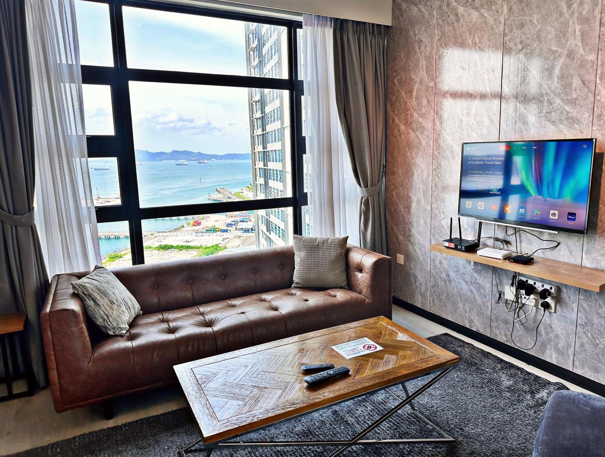 Seaview Luxury Condo Homestay 2Bed 2Bath Jesselton Quay By R2 Residence Kota Kinabalu Esterno foto